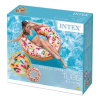 Intex ห่วงยางเป่าลม ห่วงยางโดนัท ขนาด 45 นิ้ว 56263