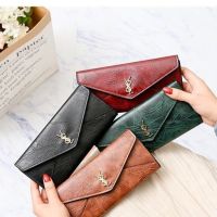 พร้อมส่ง กระเป๋าสตางค์หนังใส่มือถือได้ มี 4 สี (Y32)Ready to deliver. Leather wallet, mobile phone, available in 4 colors (Y32)