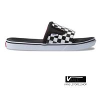 รองเท้าแตะVANS SLIDE ON CHECKERBOARD ULTRACUSH BLACK TRUE WHITE สินค้ามีประกันแท้