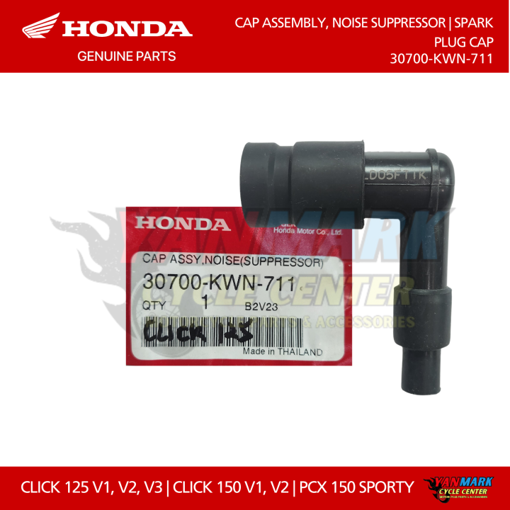ORIGINAL HONDA CAP ASSY, NOISE SUPPRESSOR / SPARK PLUG CAP CLICK