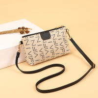 Luxury Crossbody Bags for 2021 New Letter Printed Double Zipper Messenger Bag Fashion Casual Shoulder Bag Clutch Bag Coin Purse