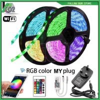 {ItalyNest shop}หลอดไฟแถบไฟ LED 20M RGB,แถบไฟ LED 2835แถบแสงแอลอีดีไฟแถบไฟ LED ไฟ LED เปลี่ยนสีได้พร้อมรีโมทสำหรับหลอดไฟบ้าน