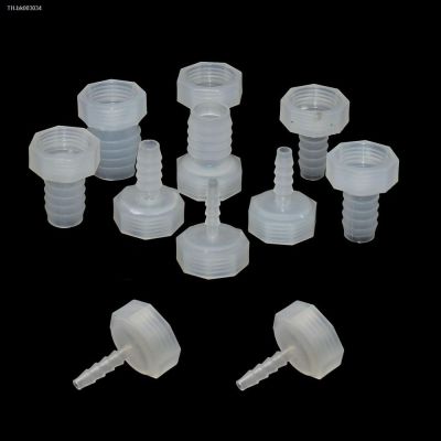 ✠∈❣ 4/6/8/10/12/14/16/20mm To 1/2 Female Thread Barb Connector Water Hose Pipe Coupler Pe Plastic Tube Adapter 1 Pcs