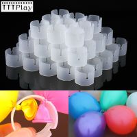 【cw】 50pcs Balloons Arch Buckle Plastic Clip Bracket Birthday Wedding Prom ！