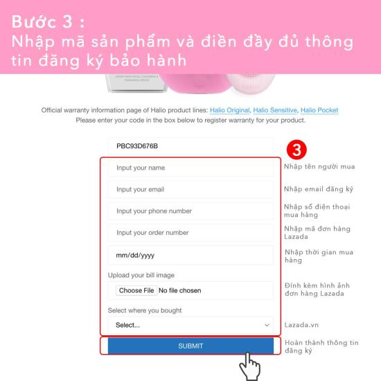 Máy rửa mặt và mát xa mặt halio - hồng đậm - ảnh sản phẩm 9