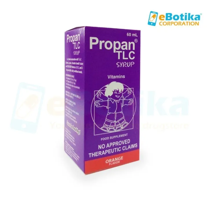Propan TLC Syrup 60ml Lazada PH