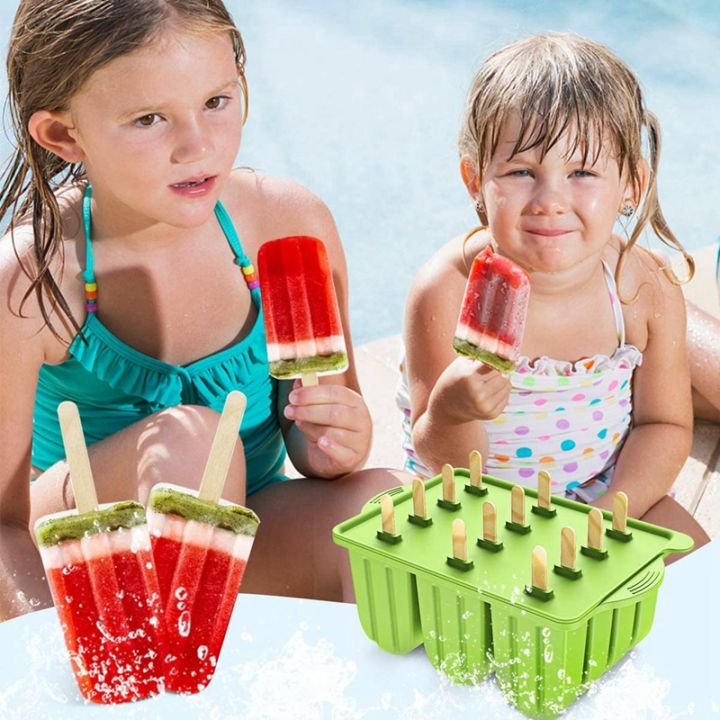 2x-silicone-popsicle-mold-frozen-popsicle-mold-maker-for-popsicle-ice-cream-with-100pcs-popsicle-sticks-popsicle-bags