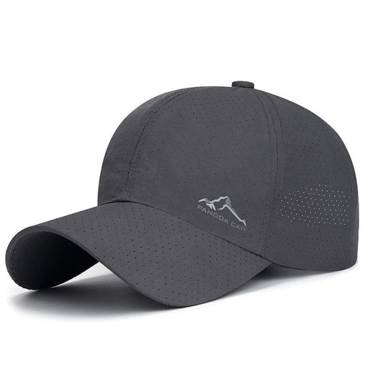 mens-hat-quick-drying-mesh-spring-and-summer-sunscreen-sun-visor-thin-section-breathable-peaked-cap-outdoor-sports-baseball-cap