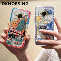 DKHORSING เคสใสใหม่สำหรับ Realme 11 / 11 Pro/ 11 Pro + กราฟฟิตีลายกล้องป้องกันเคสโทรศัพท์นิ่ม Realme11ฝาครอบ Pro