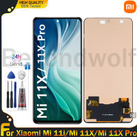 Beyondwolf หน้าจอ TFT สำหรับ Xiaomi Mi 11i /Mi 11X /Mi 11X Pro จอแสดงผล LCD แบบสัมผัสหน้าจอดิจิทัลประกอบสำหรับ Xiaomi Mi 11i Mi 11X Mi 11X Pro M2012K11G M2012K11AI LCD M2012K11I อะไหล่ซ่อมอะไหล่ทดแทน