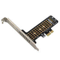 SSD M.2 NVME เพื่อ PCI-E X1อะแดปเตอร์คณะกรรมการสนับสนุน PCI-E4.0/3.0 Extender การ์ดสำหรับ2230/2242/2260/2280สก์ท็อปคอมพิวเตอร์แปลงอุปกรณ์เสริม