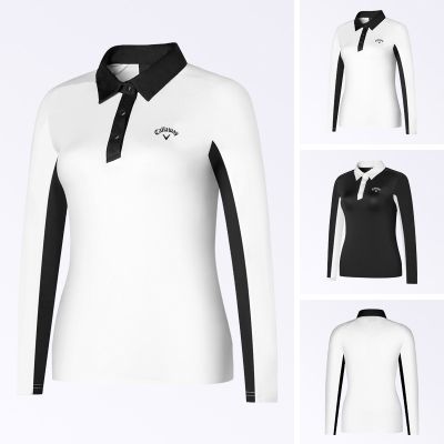 Amazingcre W.ANGLE Scotty Cameron1 Master Bunny Le Coq TaylorMade1❧  New golf sports long-sleeved ladies golf jersey breathable quick-drying casual sports T-shirt