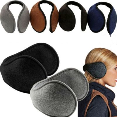Unisex Cotton Plush Earmuffs Soft Thicken HeadBand Plush Ear Cover Muff Protector Earflap for Men Women Girls Ear Winter Warmer