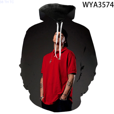 New Hoodies Men Women Children Eminem Sweatshirt 3D Printed Pullover Long Sleeve Streetwear Casual Hoody Boy Girl Kids Topstrend