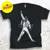 Queen Freddie Mercury Legendary Pose Rock Band Mens T-Shirt Full Size 2019 Unisex Tees S-4XL-5XL-6XL