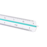 Plastic Triangular Scale Ruler Measurement High Quality