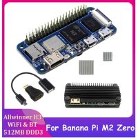 For Banana Pi BPI-M2 Zero Development Board+Aluminum Case Quad Core 512MB Allwinner H3