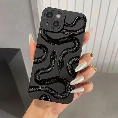Snake Graphic Phone Case For Xiaomi Mi 13 Ultra 12 11 Lite 12T 12X 12S 11T Poco F5 X5 X4 Pro 5G X3 F3 Matte Soft Silicone Cover