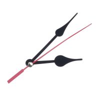 1 Set Silent Wall Clock Quartz Movement Mechanism Black Red DIY Wall Clock Quartz Clock HourMinute Hand Clock Movement