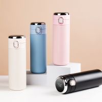 Smart Water Bottle Stainless Steel Thermos Bottle Temperature Display Mug Intelligent Vacuum Insulation Cups Kids Girls Gift