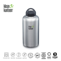 Klean Kanteen - Wide Single Wall with Wide Loop Cap - Past Season 64 oz.