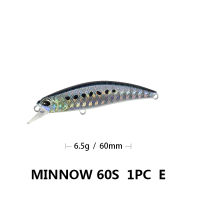 6.5G 60Mm Sinking Minnow Hotsaleเหยื่อปลาเสมือนจริงเหยื่อแข็ง