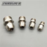 ♞♨❁ 1Pcs M5 1/8 1/4 3/8 1/2 BSP Male Thread 4 6 8 10 12 14 16mm OD Tube brass Ferrule Tube Compression Fitting Connector