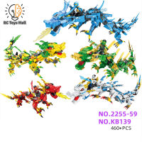 Hot Sale Minifigures Building Blocks Three-change Dragon Knight Small Particles Building Bricks For Kids Gifts