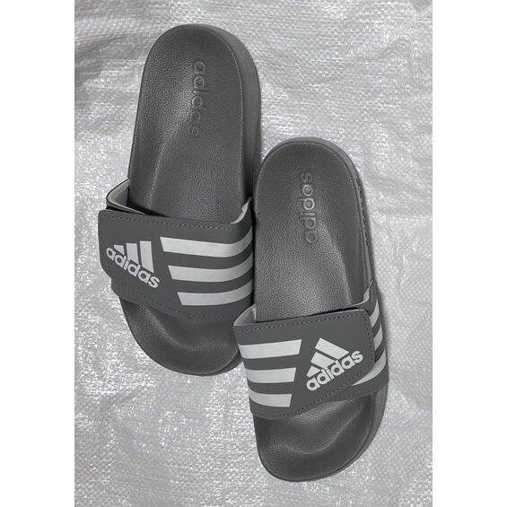 mens adidas velcro slides