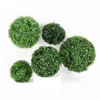 【CC】 Topiary Faux Boxwood Decora Balls for Yard Balcony Garden Wedding Décor