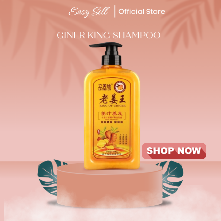 Original Ginger King Shampoo 750ml Natural Ingredients Added Anti Hair Loss Lazada PH