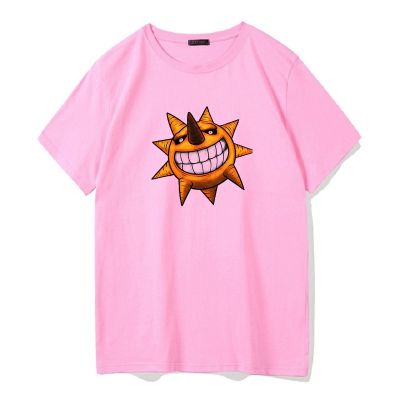 Soul Eater Sun Pattern Womens T-shirt Summer New Anime Loose Short-sleeved Tshirt Women Japanese Street Series Harajuku Mujer Top  SVVP