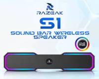 ?ลําโพงบลูทูธ ซาวด์บาร์ พกพาง่าย? RAZEAK S1? SOUNDBAR BLUETOOTH WIRELESS SPEAKER ?