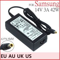 เครื่องชาร์จอุปกรณ์พลังงาน3A AC/อะแดปเตอร์ DC 14V เหมาะสำหรับ Samsung Syncmaster S24D390HL S27D390H จอภาพ LED LC + สายไฟ AC