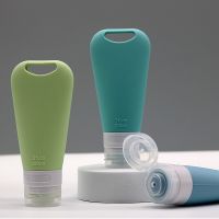 Silica Gel Packaging Bottle Travel Sub-bottling Set Cosmetic Sub-bottle Travel Bottle Silicone Bottle Portable Cream Container