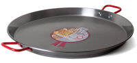 La Paella Garcima 22-Inch Carbon Steel Paella Pan, 55cm Large