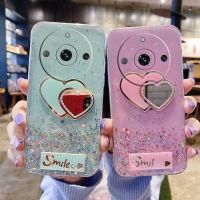 เคสมือถือใหม่สำหรับ Realme 11 Pro + Pro Plus 5G 4G ดาวประกายแวววาว Love Softcase โปร่งใสฝาหลัง REALME11PRO