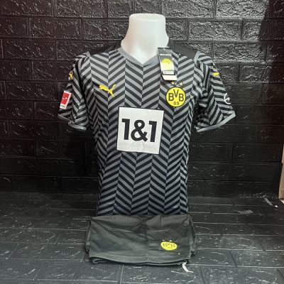 ชุดกีฬา ชุดฟุตบอล ผู้ใหญ่ เกรดA สโมสรฟุตบอล ดอร์ทมุนด์ 2022 ได้เสื้อ+กางเกง คุณภาพพรีเมียม ผ้าโพลีเอสเตอรสินค้าถ่ายจากของจริง Borussia Dortmun
