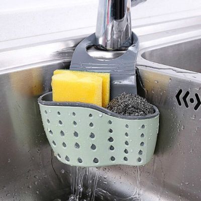 ที่วางสบู่ฟองน้ำที่ระบายน้ำได้,ที่วางตะกร้าใส่ของอุปกรณ์ในครัวสามารถปรับที่แขวนผ้าในห้องน้ำได้