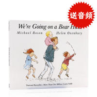 Original genuine English we Re going on a bear hunt lets go bear hunting picture book Liao Caixing book list childrens picture books