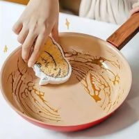 1PC Cartoon Compressed Dishwashing Sponge Wood Pulp Cotton Sponge Nonstick Oil Dish Washing Brush Kitchen Accessories