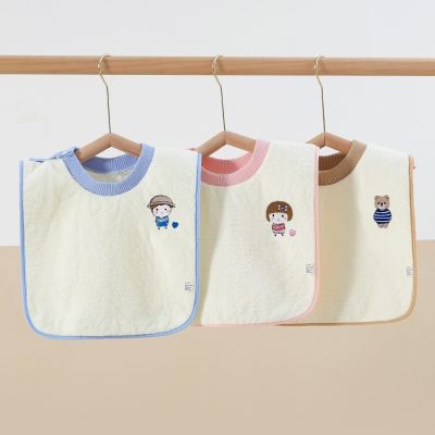 【CC】 Infant Children Baby Face-Towel Bib Adjustable Water-proof Toothbrush Kids Wipes Cloths