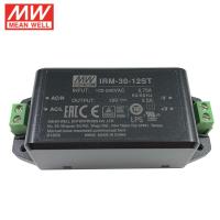 หมายถึง IRM-30-12ST ขั้วต่อสกรู30W ที่ห่อหุ้มโมดูลพลังงาน110V/220V AC ถึง12V DC 2.5A โมดูลประเภทการจ่ายพลังงาน