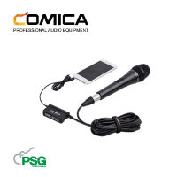 Comica Audio : LINKFLEX AD1 XLR Interface Preamp Audio Adapter XLR to 3.5mm TRRS