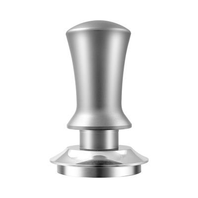 Coffee Tamper Coffee Presses Stainless Steel Coffee Presses with Spring Loaded Flat Hand Tamper 53mm Fits for 54mm Portafilter Basket