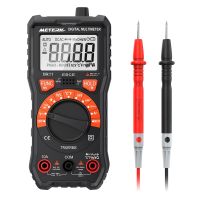 Meterk 2000 Counts Digital Multimeter True RMS AC/DC Voltage Current Resistance Tester with Backlight LCD and Flashlight Electrical Trade Tools Tester