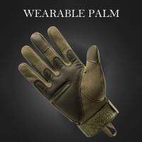 Indysteady Tactical Gloves Men Motorcycle Cycling Gloves Military Outdoor Gloves for Hiking Camping Spots Paintball Full Finger Gloves Bike Accessorie