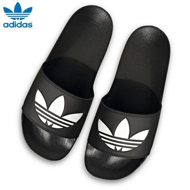 Adidas Originals Adilette Lite Slides FU8298 Core Black / Cloud White Slides (US Unisex Size