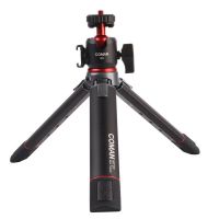 Coman Mt20S0 180 Mini Desktop Tripod Extendable Camera Handhold Tripod for Mobile Camera Bracket Photo Shoot Hot Shoe Light