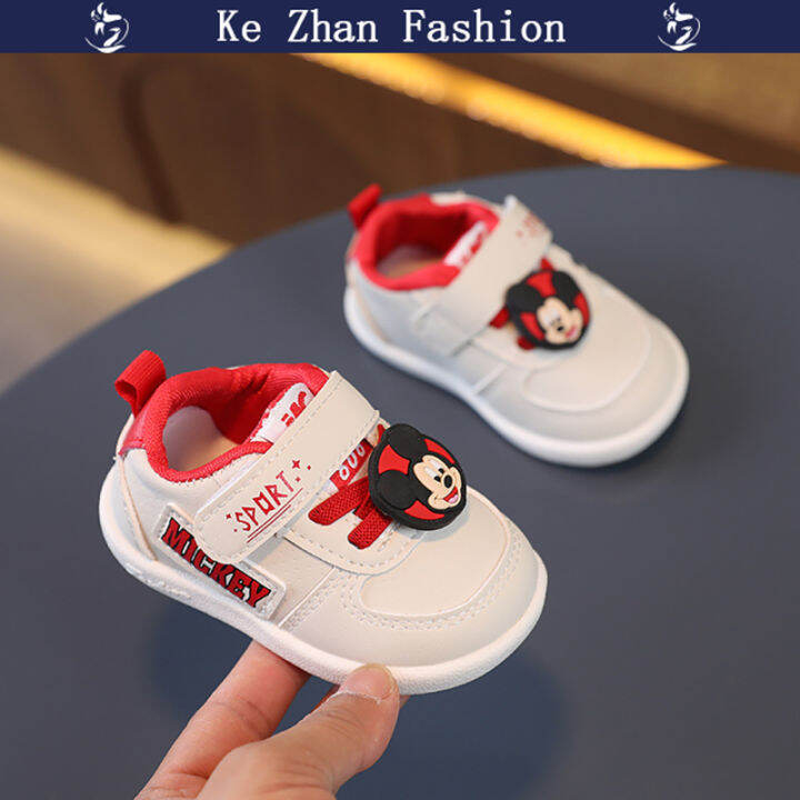 sepatu-sneakers-balita-ke-zhan-สำหรับเด็กหญิงเด็กชายการ์ตูน-casua-รองเท้าเด็กวัยหัดเดินสำหรับเด็ก12-36เดือน